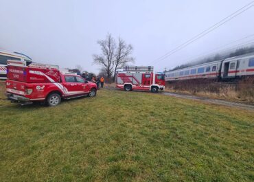 07.01.2023 | T03 – Verkehrsunfall Radfahrer gegen Zug