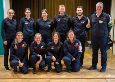 Erfolgreiche Sanitätsleistungsprüfung