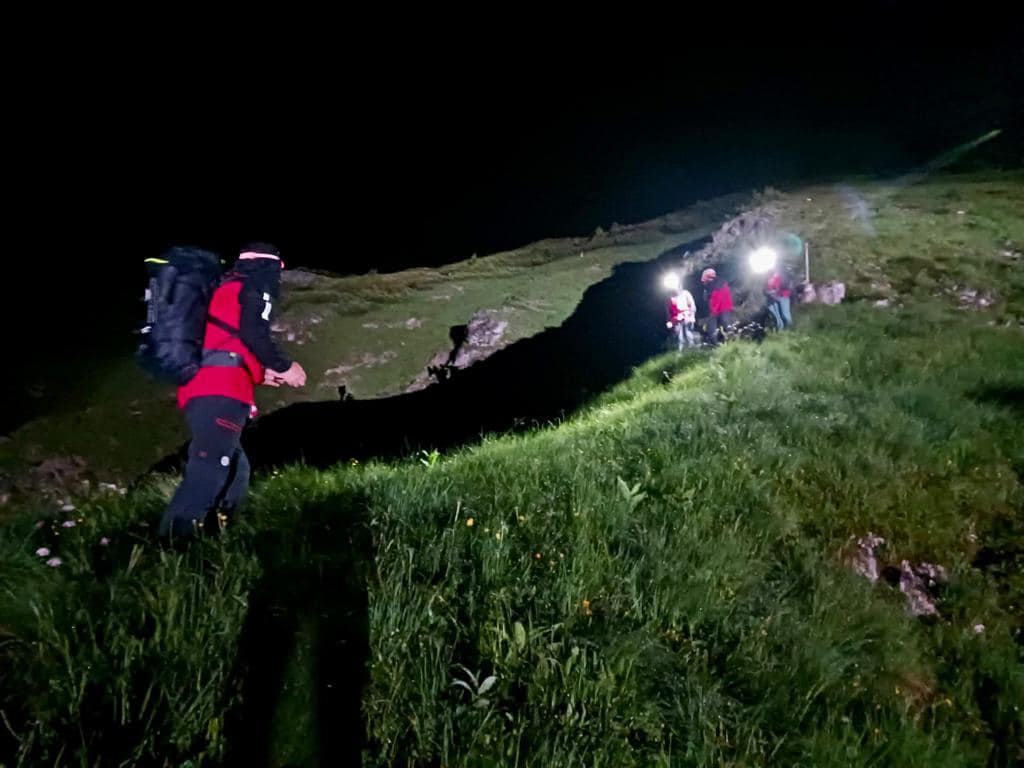 04.07.2023 | T01 – Scheinwerfer-Einsatz Bergrettung am Bosruck