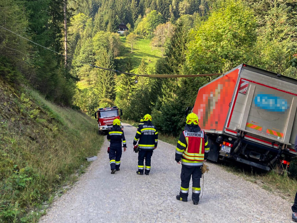 21.09.2023 | T03 – Lkw-Bergung Tierpark Mautern