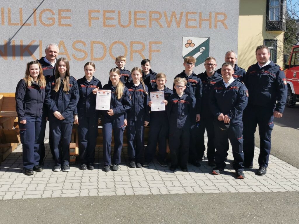 Erfolgreicher Wissenstest der FF-Mautern