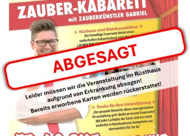 !ABGESAGT! Zauberhafter Kabarettabend im Rüsthaus