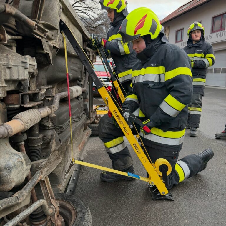 1. Planübung – Absichern und Stabilisieren