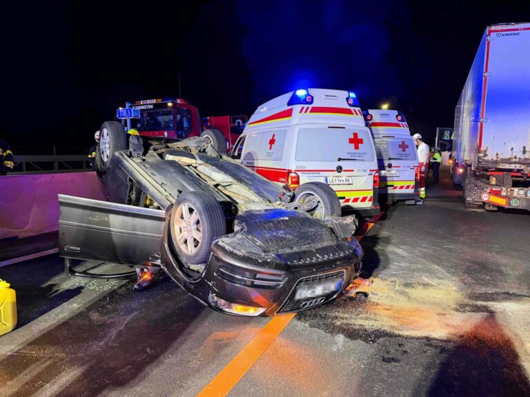 30.07.2026 | T03V – Verkehrsunfall A9 – Pkw gegen Lkw